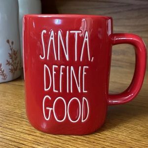 Rae Dunn Santa Define Good Mug